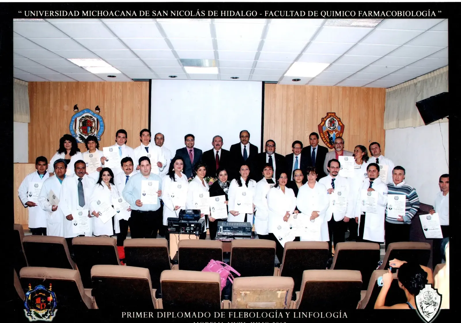 Primer diplomado de Flebología y Linfología en Morelia, Universidad Michoacana de San Nicolás de Hidalgo